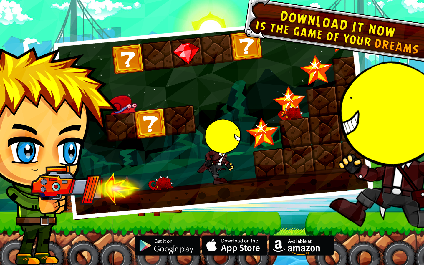 🔥 Super Ansatsu Kyoushitsu 게임 스크린샷