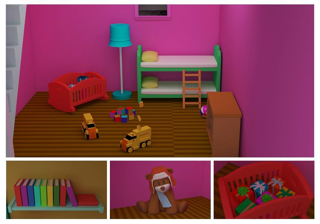 Escape Game The Doll House 2 Game Screenshot