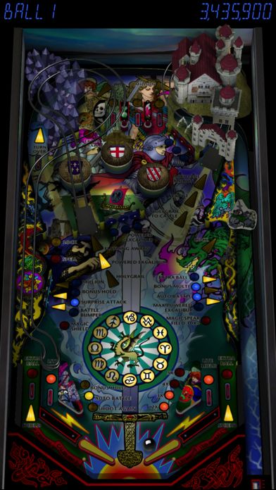 Pinball Crystal Caliburn II screenshot game