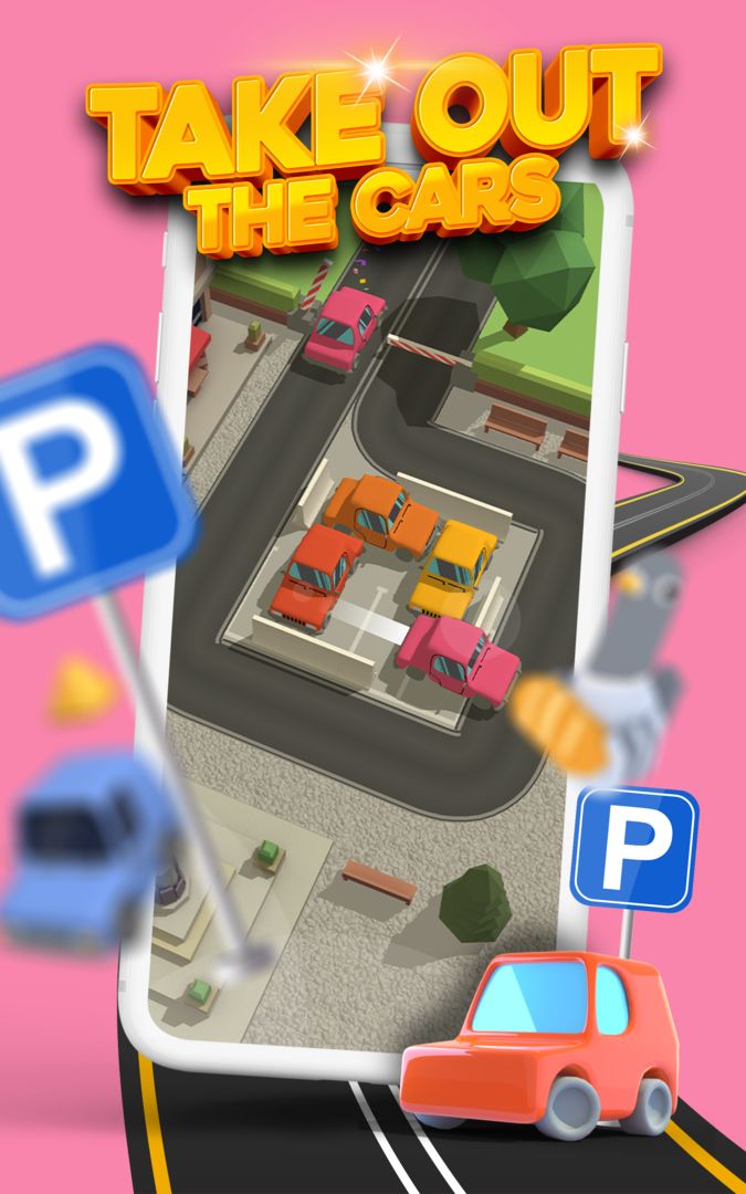 Screenshot of Parking Jam 3D