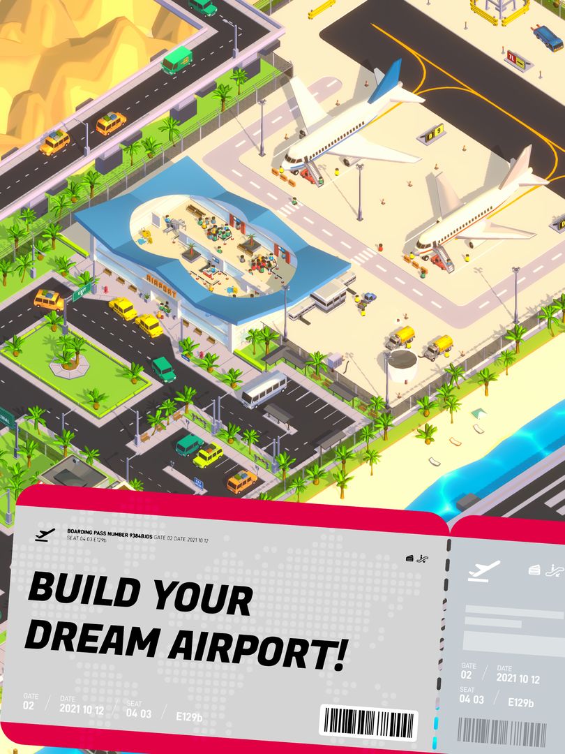 Airport Inc. Idle Tycoon Game screenshot game