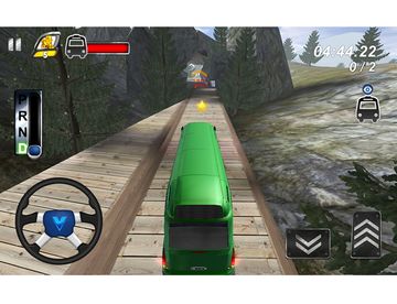 Offroad Tourist Bus Hill Climb Game Screenshot