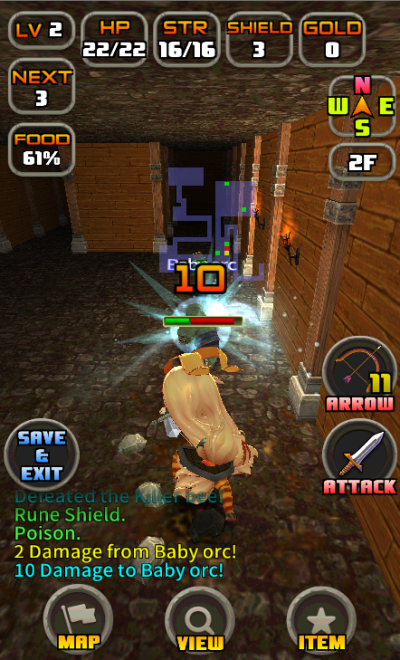 Unity.Rogue3D (roguelike game) Game Screenshot
