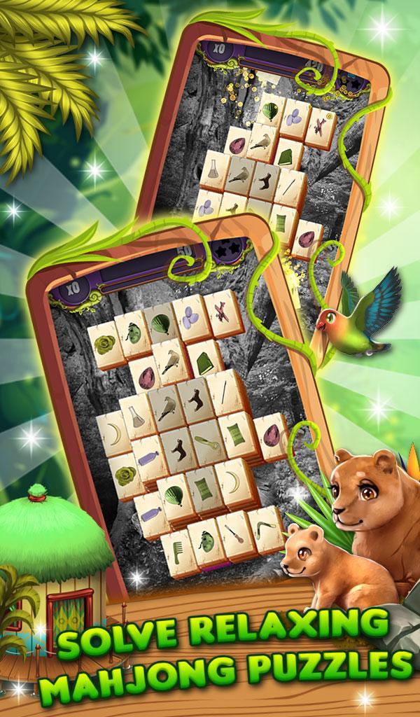 Mahjong Animal World Game Screenshot