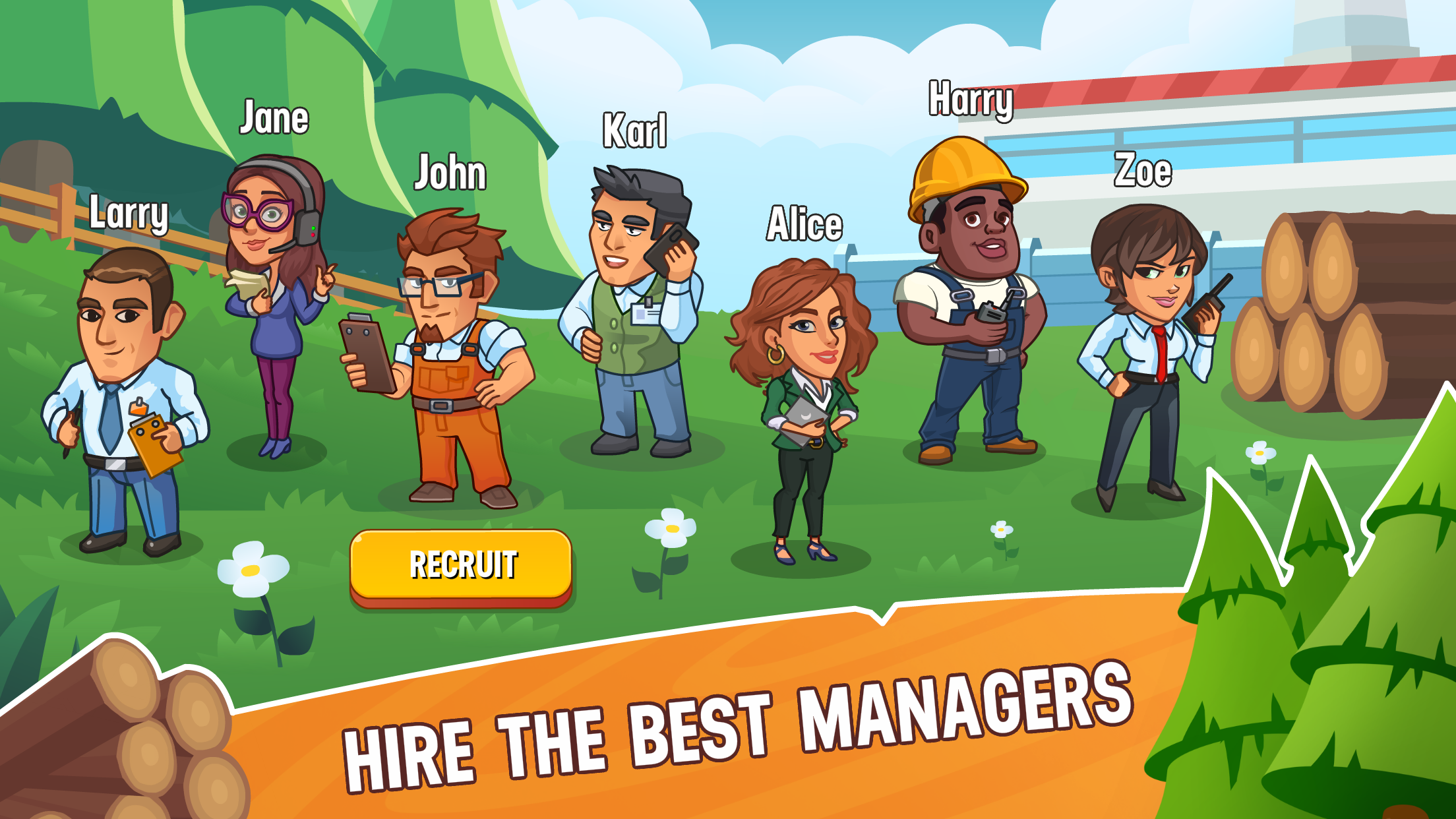 Lumber Inc Tycoon android iOS apk download for freeTapTap