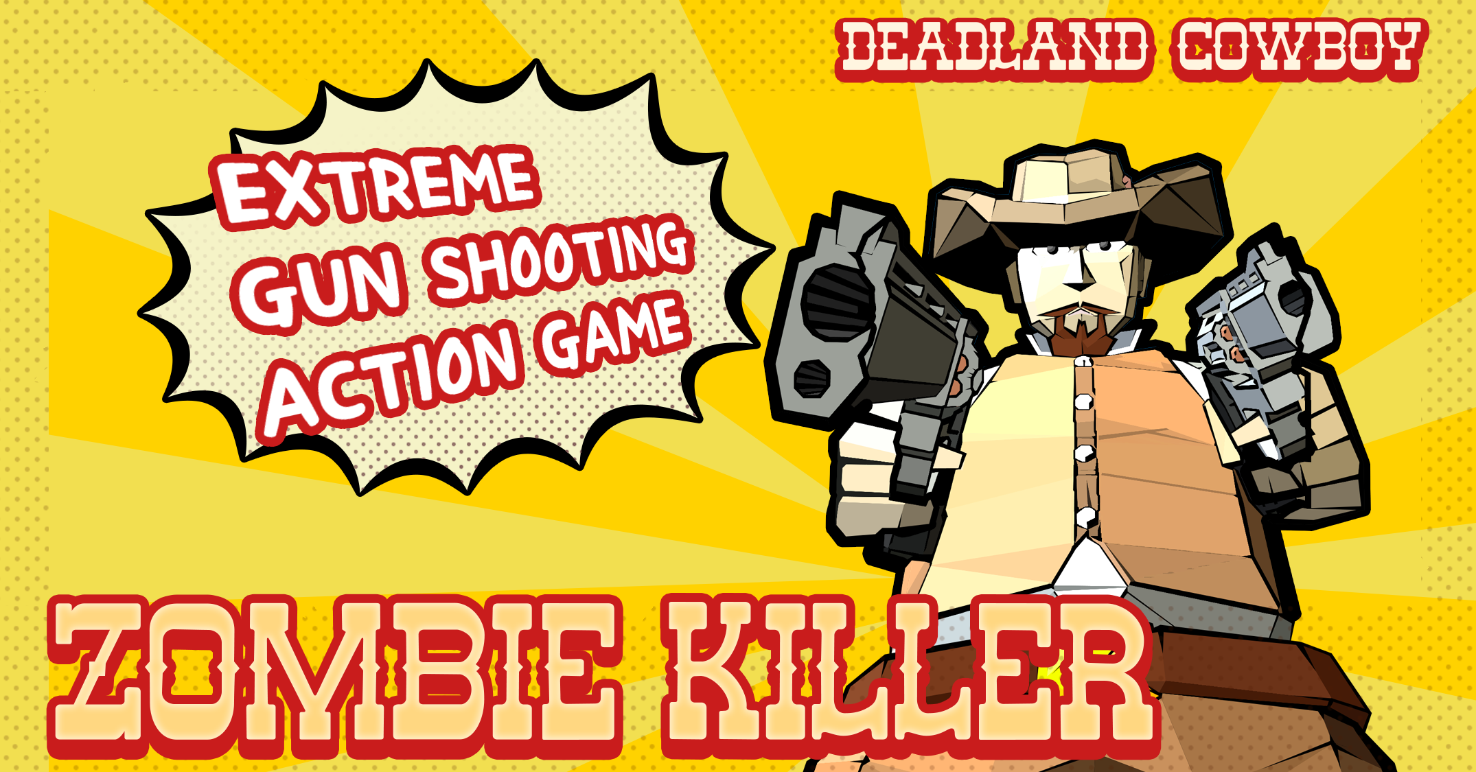 Zombie killer Deadland cowboy 遊戲截圖