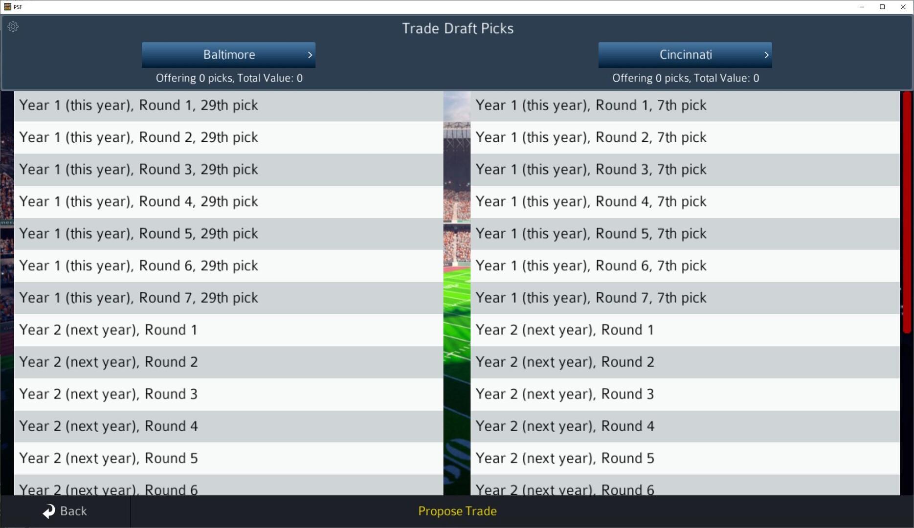 Pro Strategy Football 2026 Game Screenshot