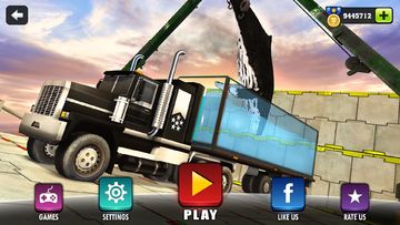 Impossible Whale Transport Truck Driving Tracks Game Screenshot