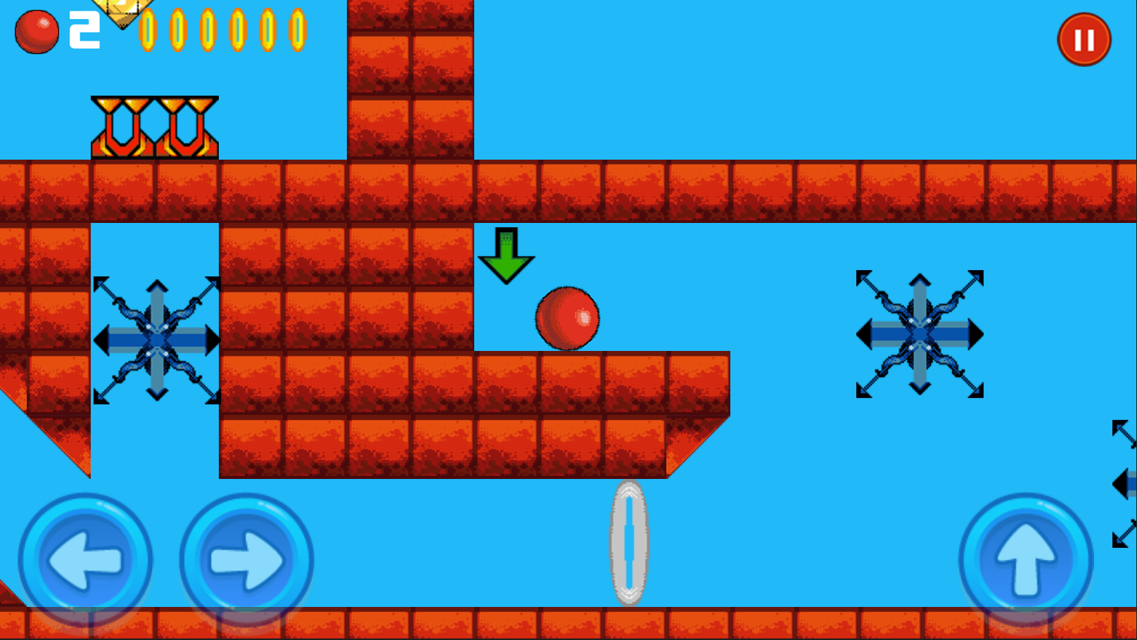 Bounce Classic ゲームのスクリーンショット