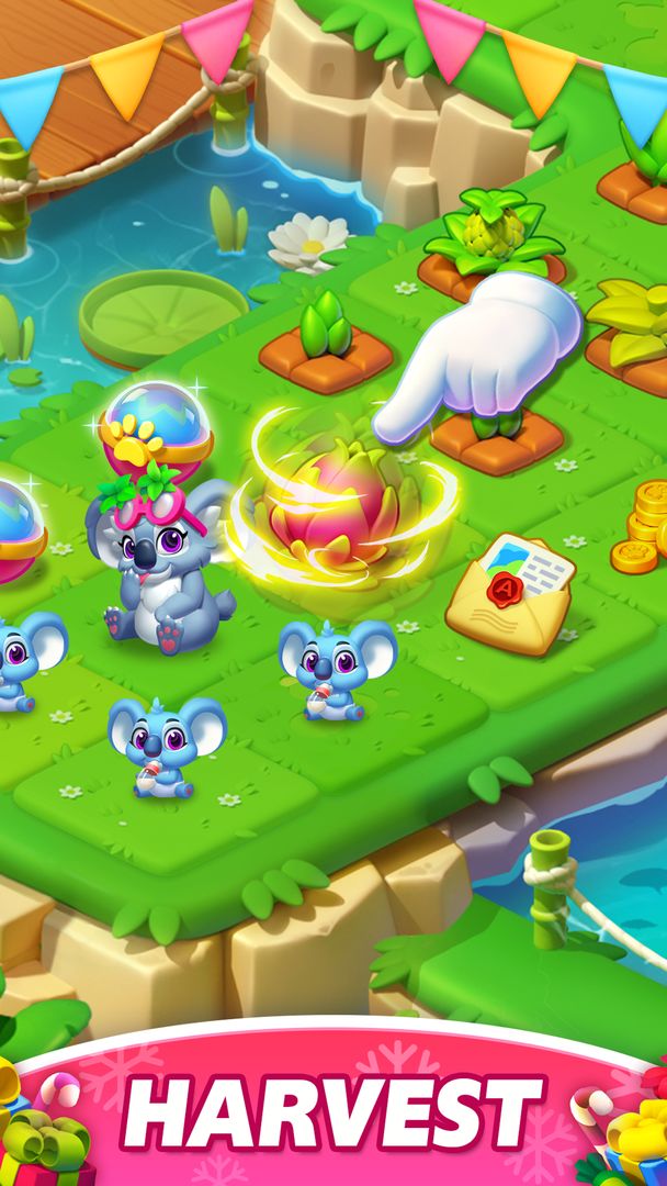 Screenshot of Fantasy Merge Zoo