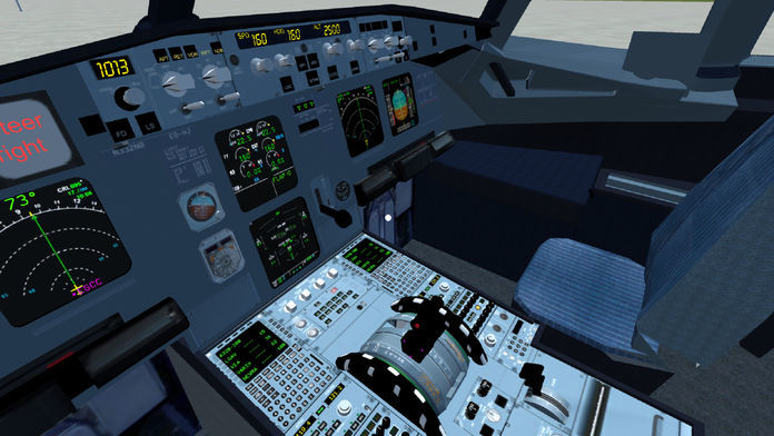 Screenshot of VR Flight Simulator Pro