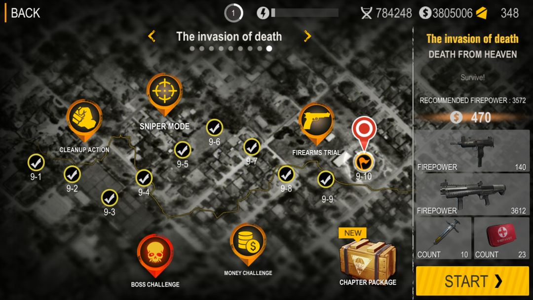 Death City : Zombie Invasion screenshot game