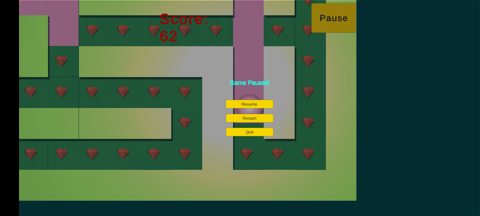 Colour Maze Game Screenshot