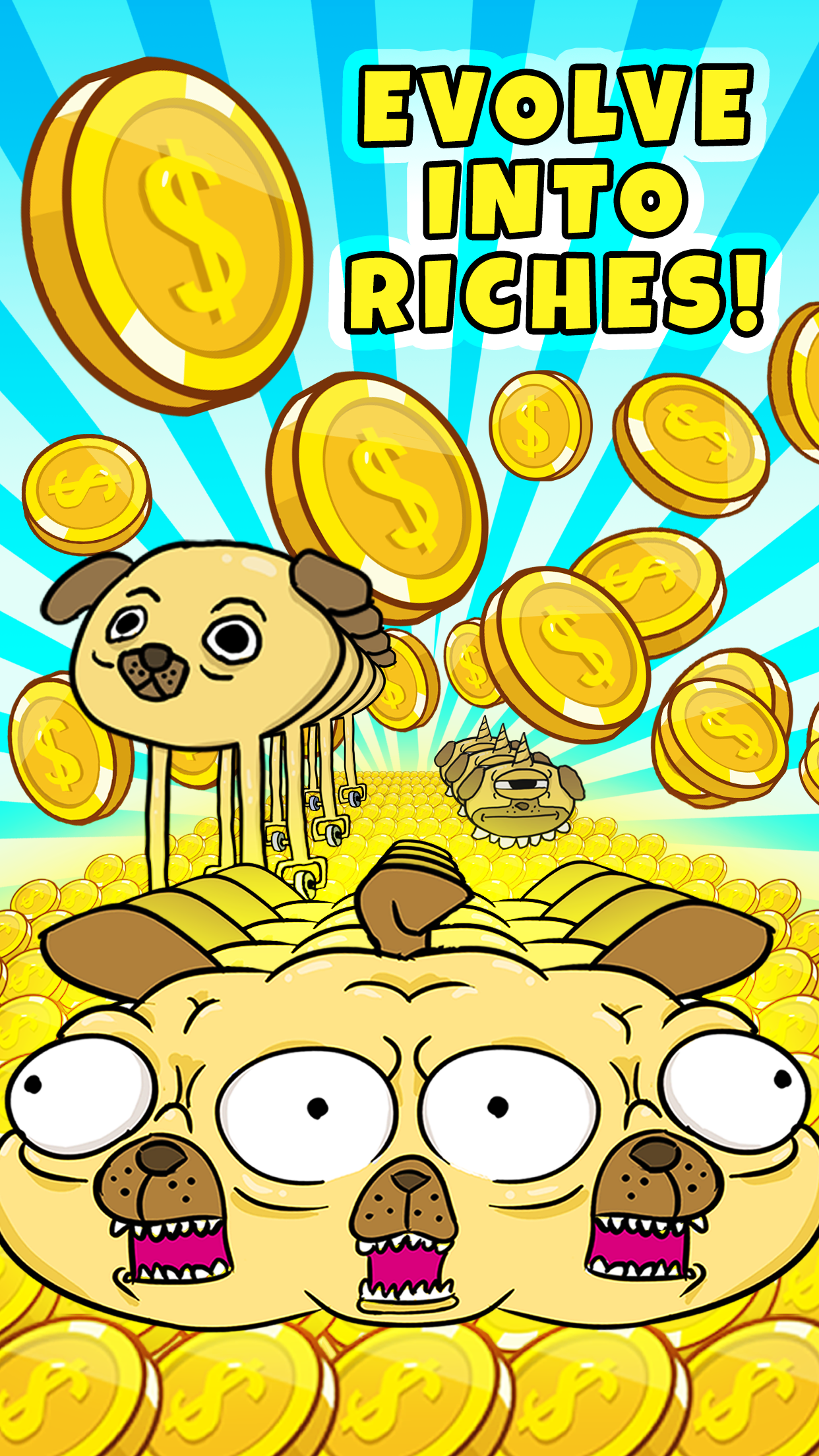 Pug Evolution Simulator Game Screenshot
