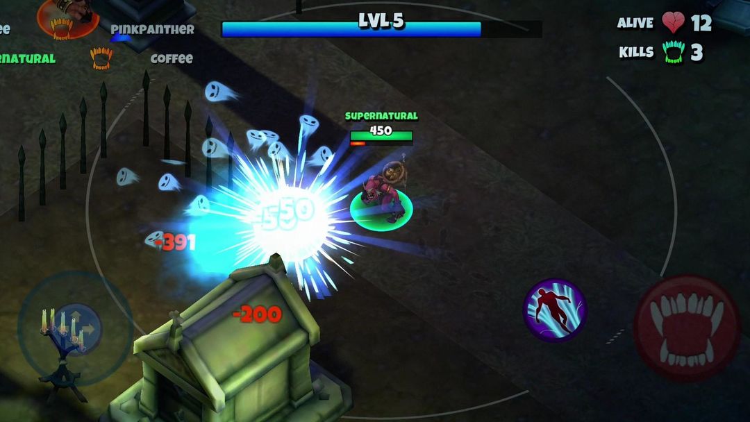 Supernatural - Battle Royale Action screenshot game