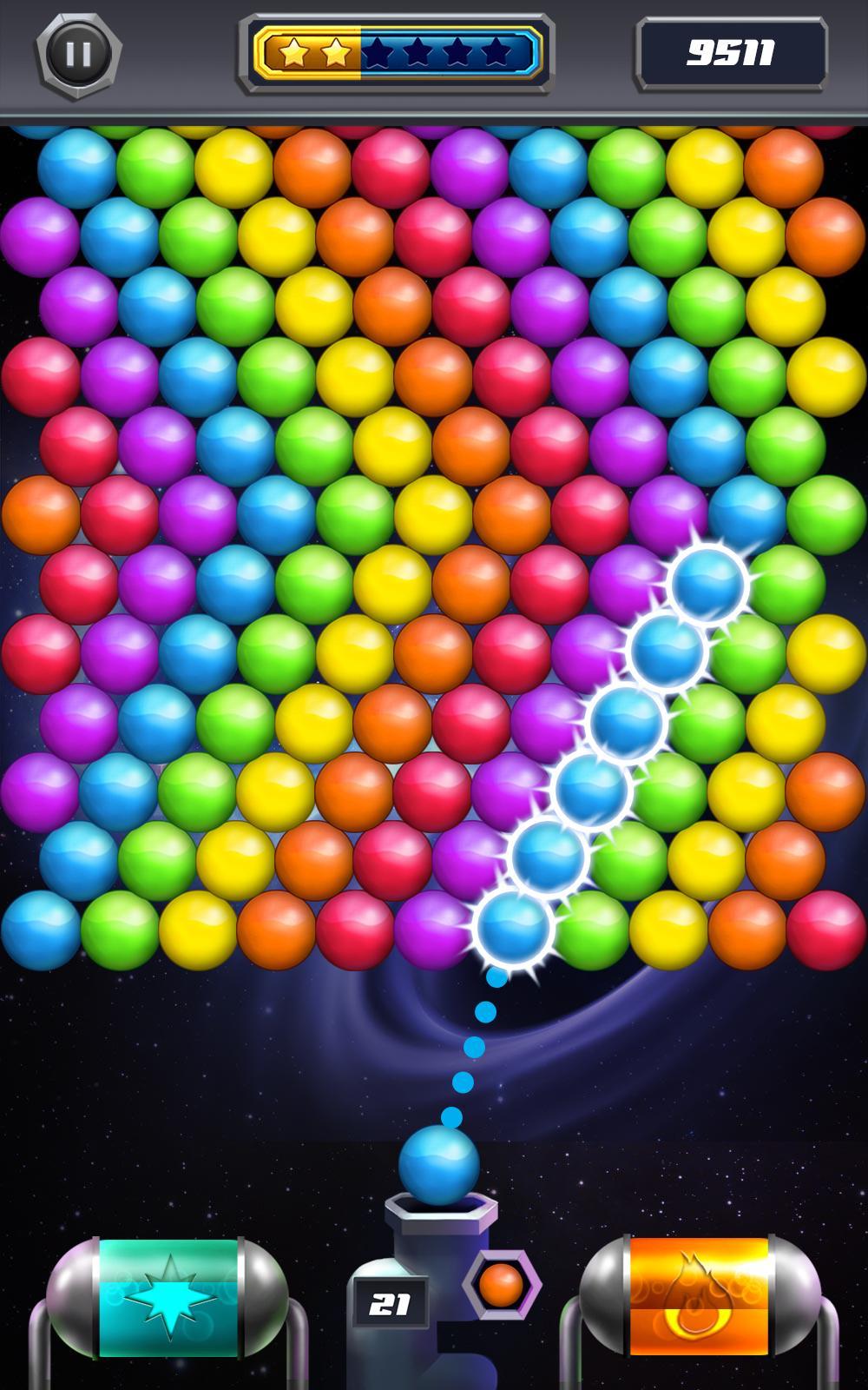 Vortex Bubbles Game Screenshot