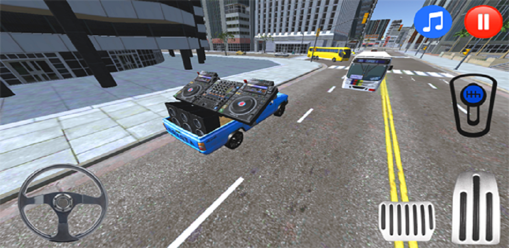 Cuplikan Layar Game Indian Heavy DJ Game Driver