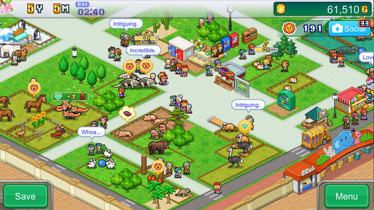 Zoo Park Story Game Screenshot