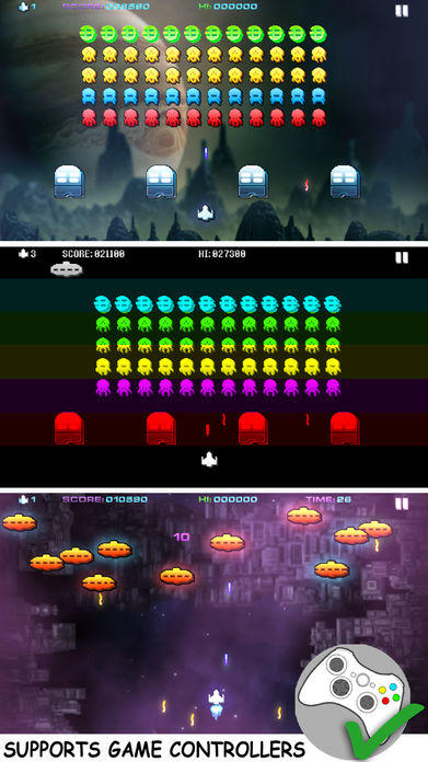 太空入侵者 2 ゲームのスクリーンショット