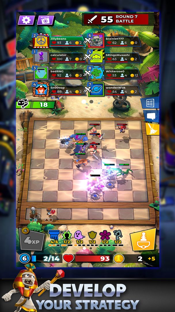 Chaos Combat Chess 게임 스크린 샷