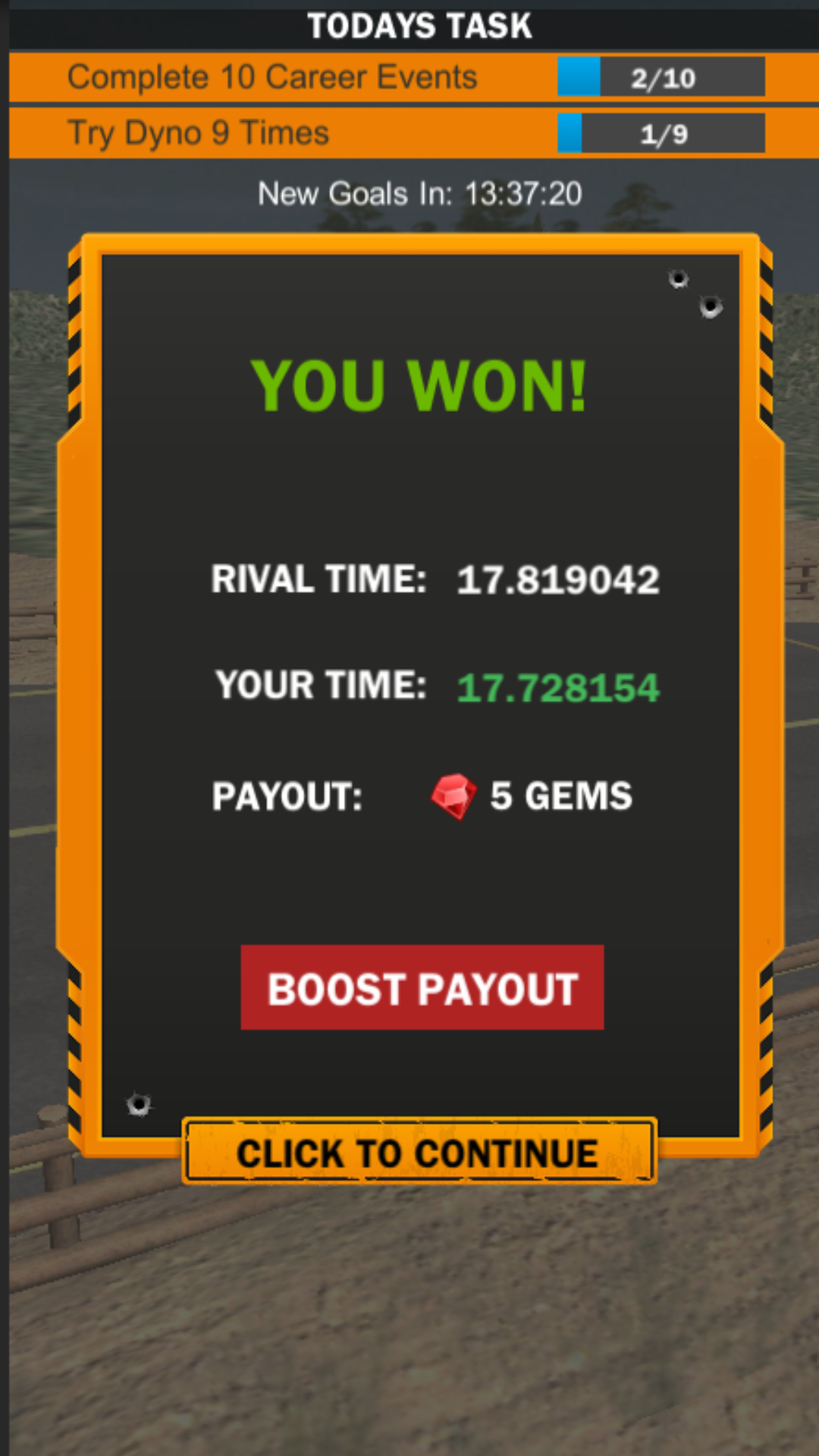 Diesel Challenge 2k24 Game Screenshot