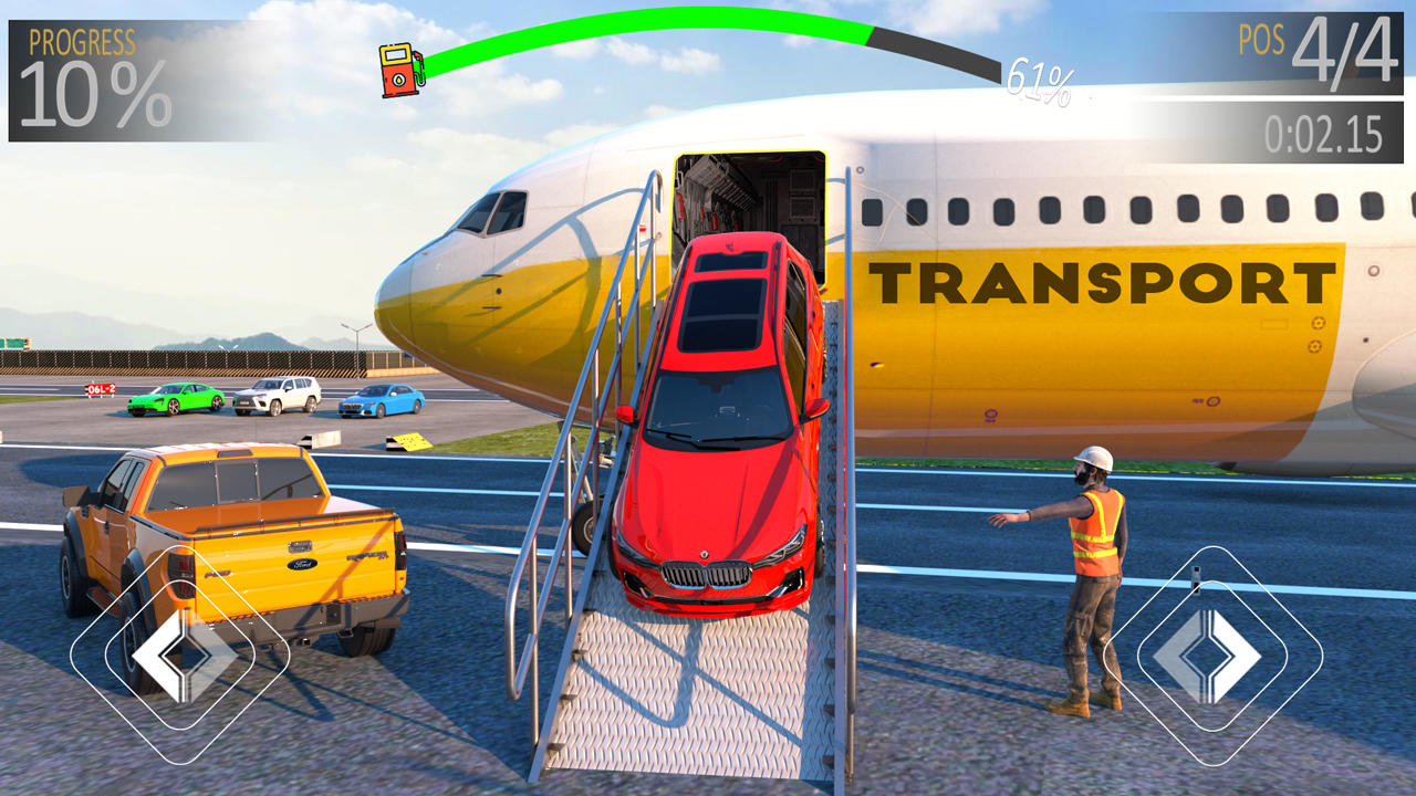 Cuplikan Layar Game Airplane Car Transporter Game