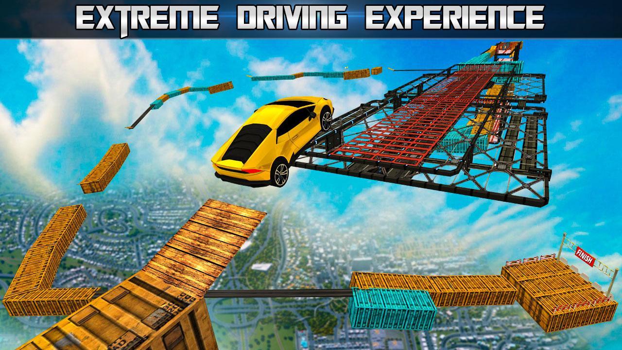 Impossible Car Stunts Game Screenshot