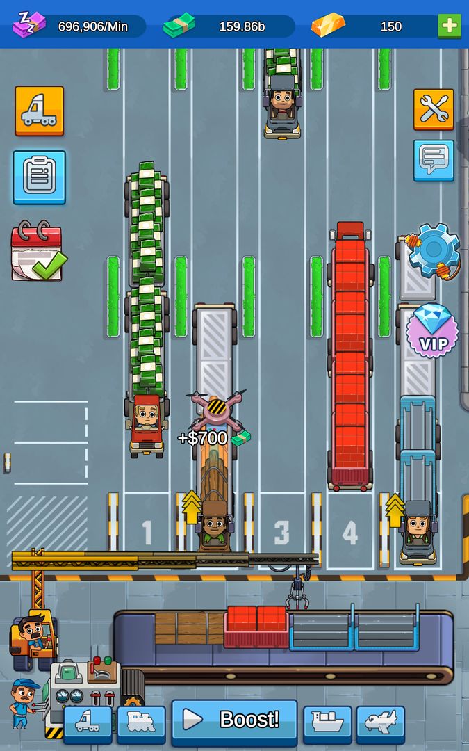 Screenshot of Transport It! - Idle Tycoon