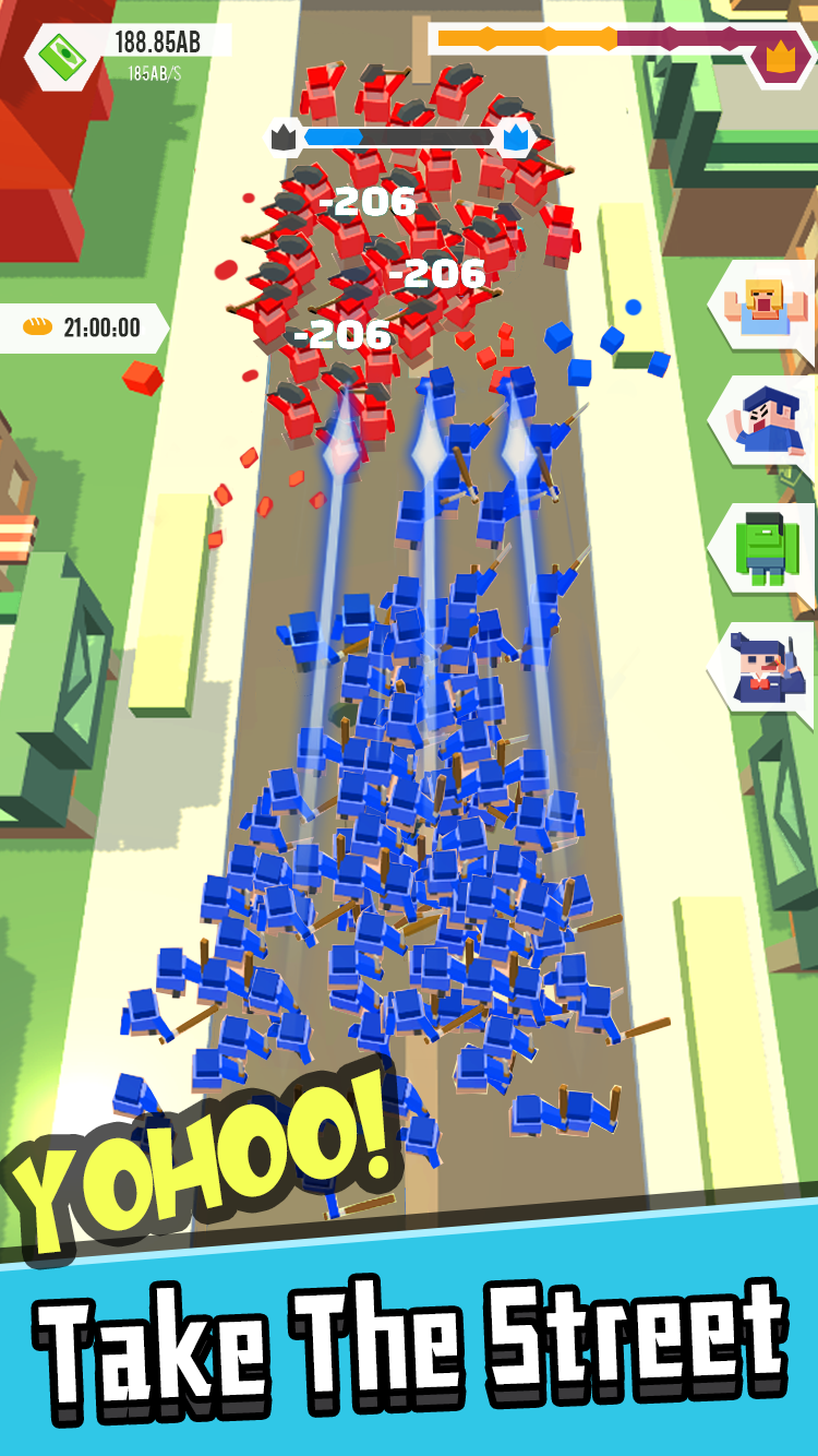 Screenshot of take that city!