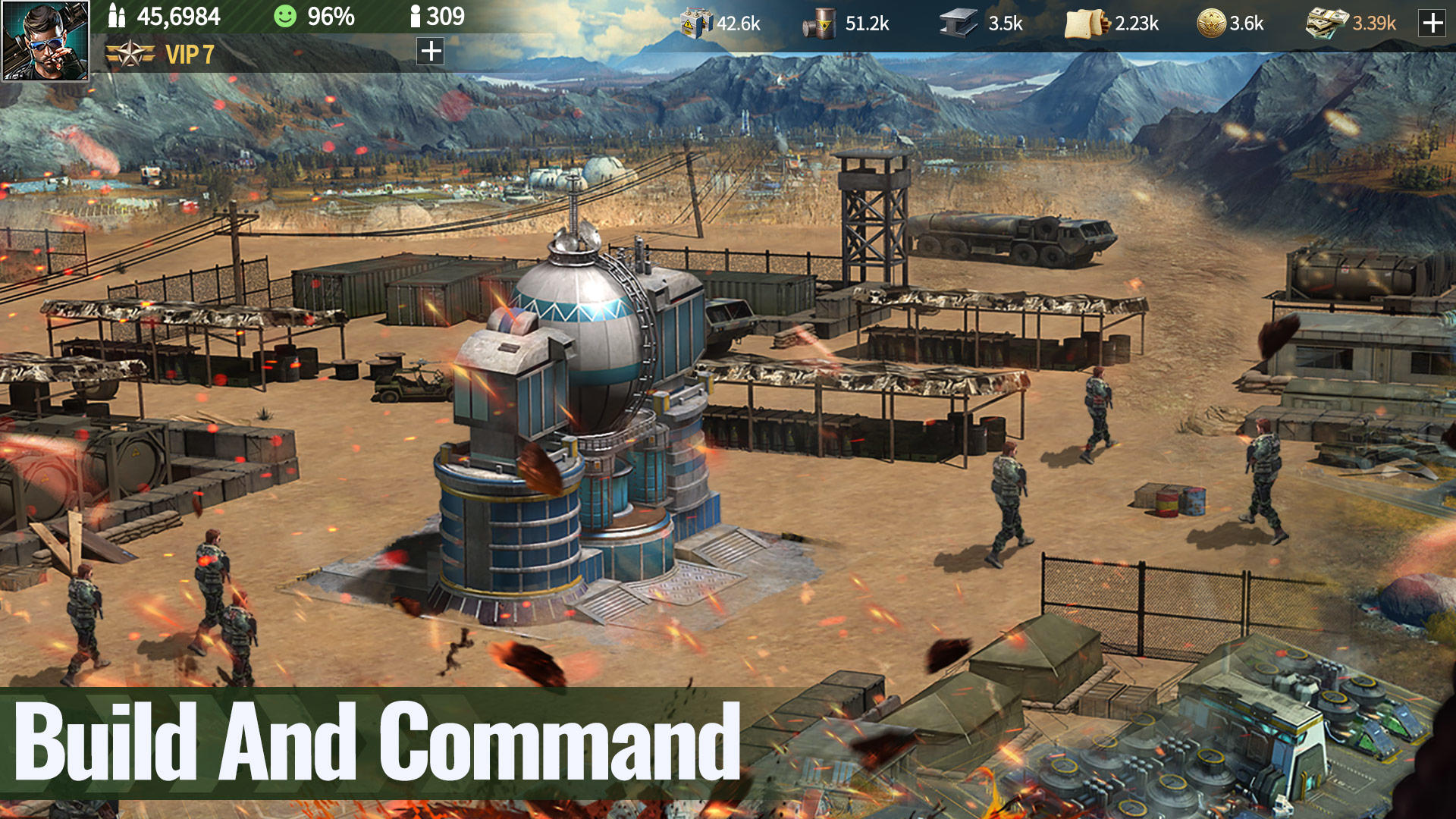 War Games - Commander 게임 스크린샷