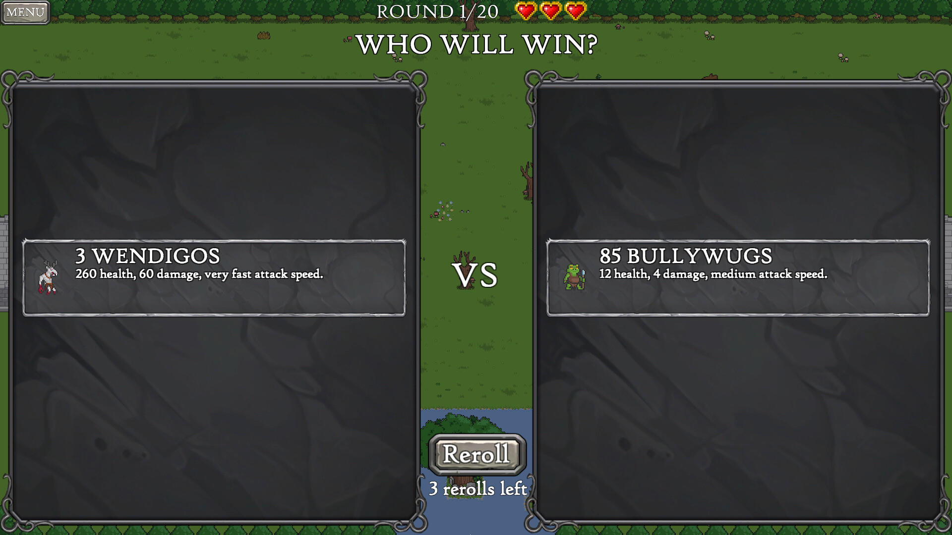 Behold Battle screenshot game