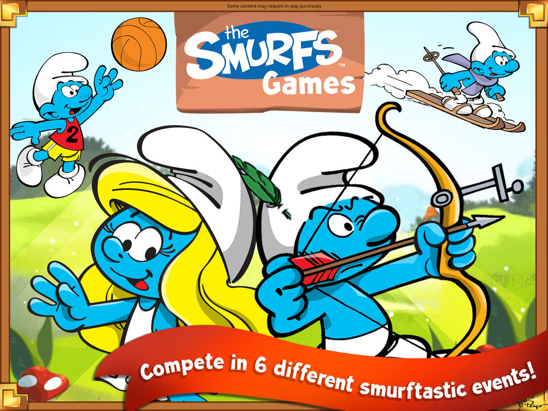 The Smurf Games screenshot game