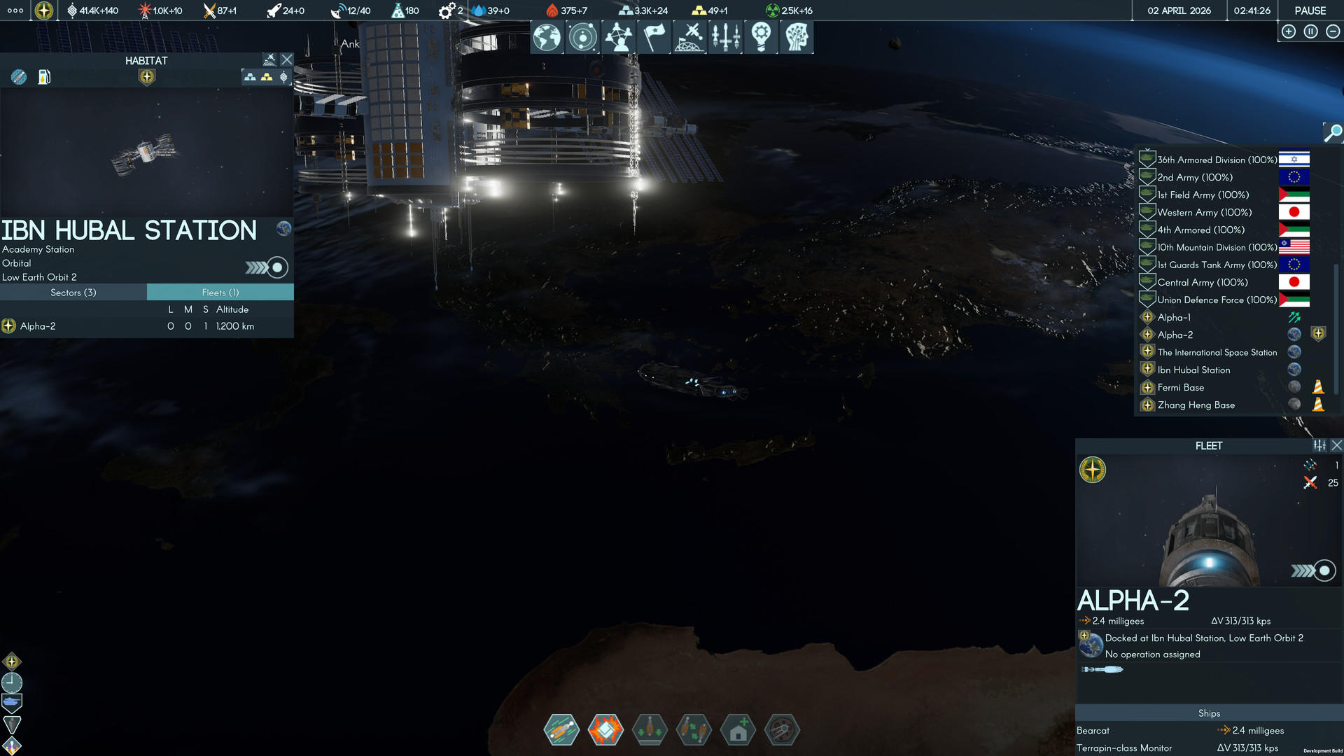 Terra Invicta screenshot game