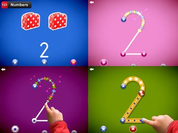 Captura de Tela do Jogo LetterSchool - learn write abc