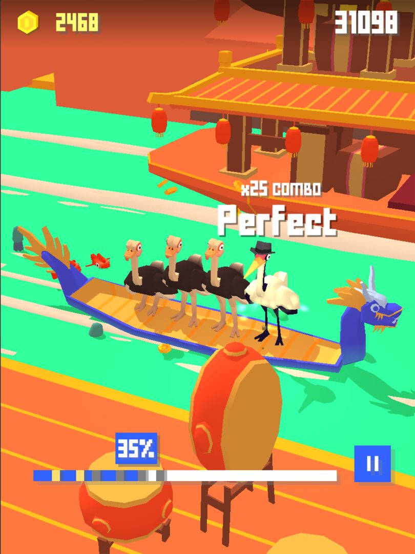 扭腰鸵鸟 screenshot game