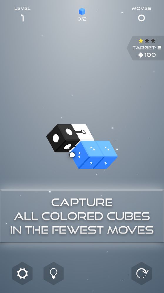 Cubia - 3D Slide Puzzle 게임 스크린 샷