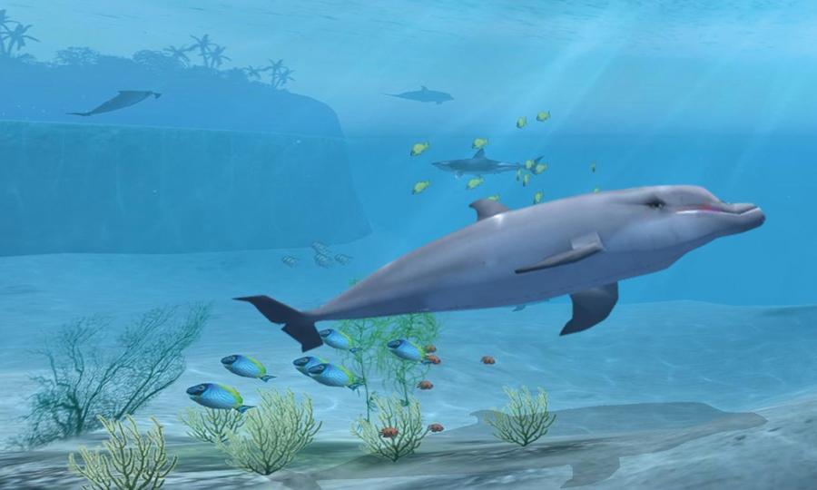Shark VR juego de tiburones para VR 게임 스크린 샷