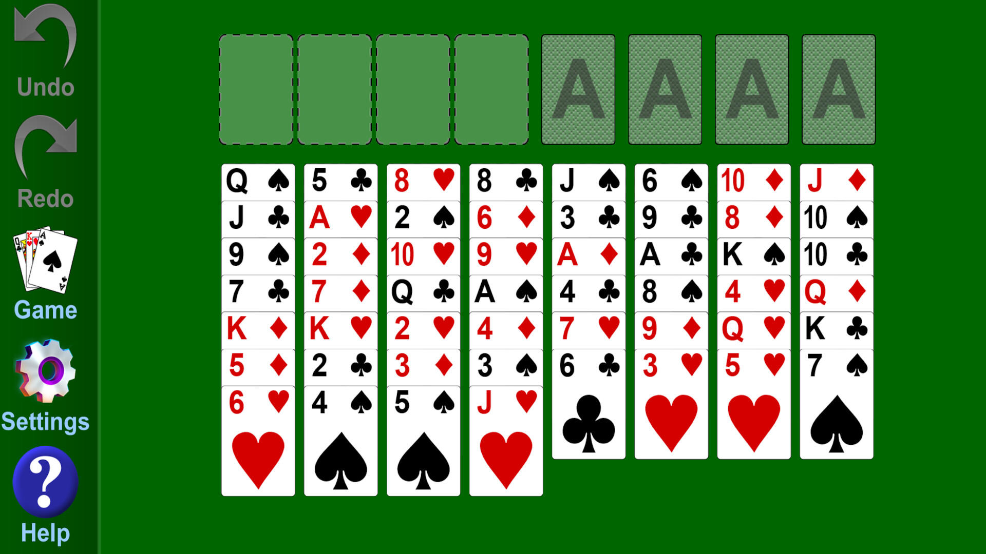 Screenshot 1 of FreeCell Solitaire Classic Card Game 