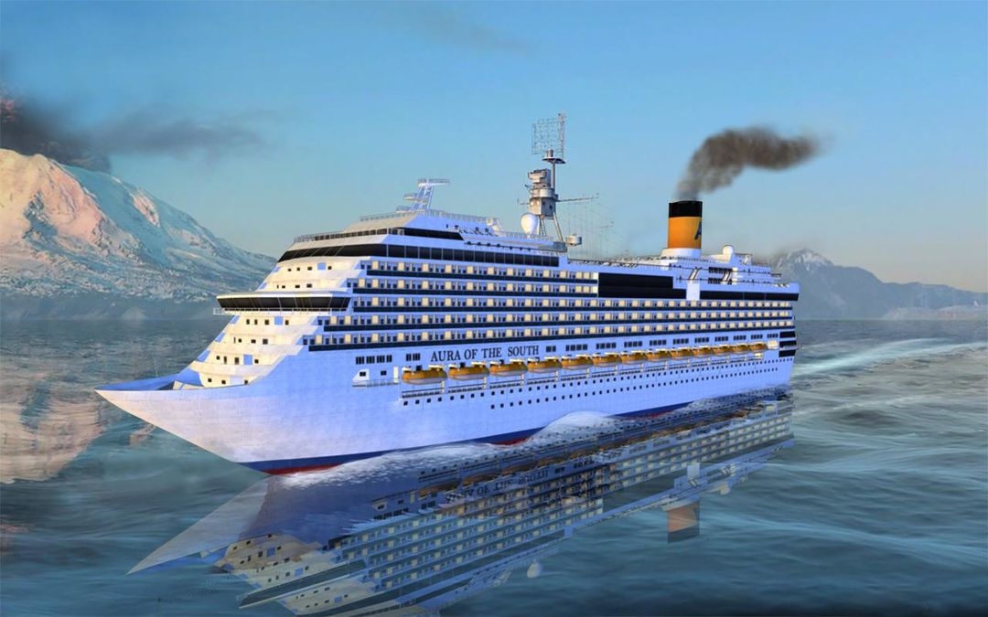 Big Cruise Ship Simulator Games 2018 screenshot game