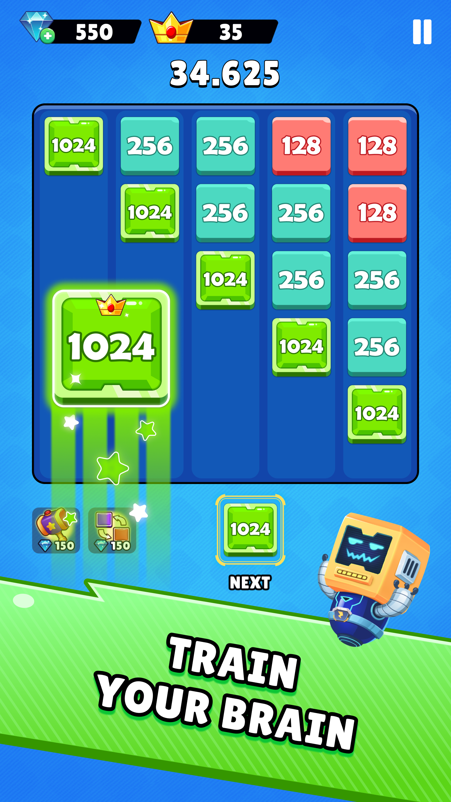 X2 Blocks 2048 Merge Number android iOS apk download for freeTapTap