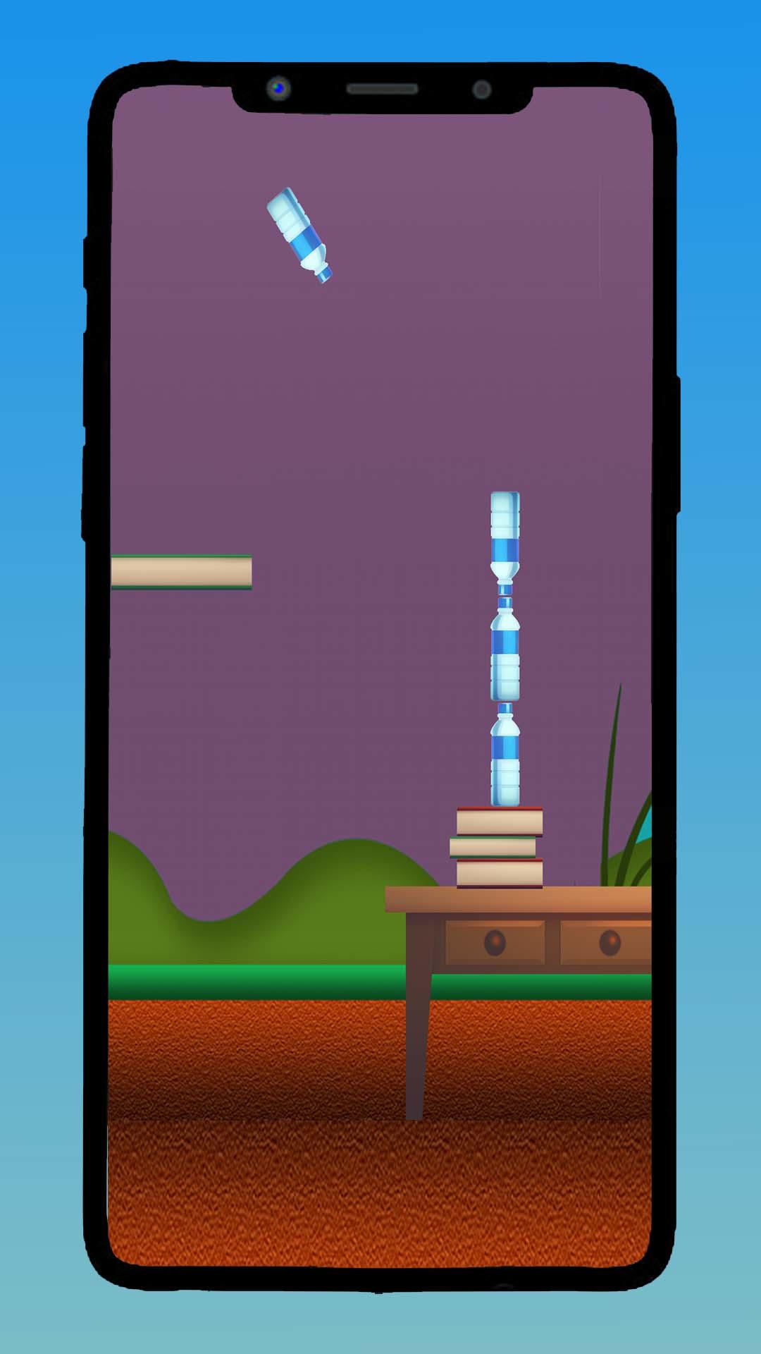 Bounce Bottle Flip Master 3D Game Screenshot