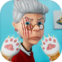 Icon of Grandma Cat Prankster & Chaos