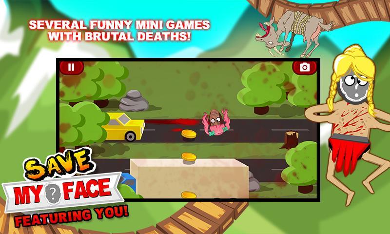Save My Face - Don't die! Game Screenshot