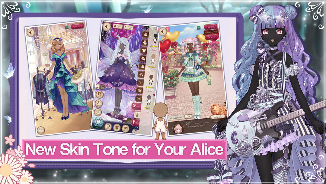 Screenshot of Alice Closet: Anime Dress Up