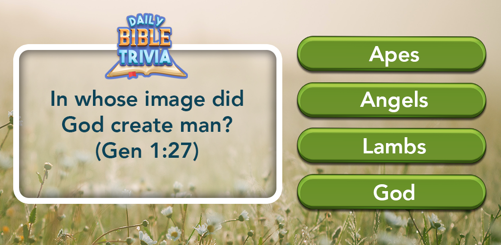 Daily Bible Trivia Bible Games screenshot