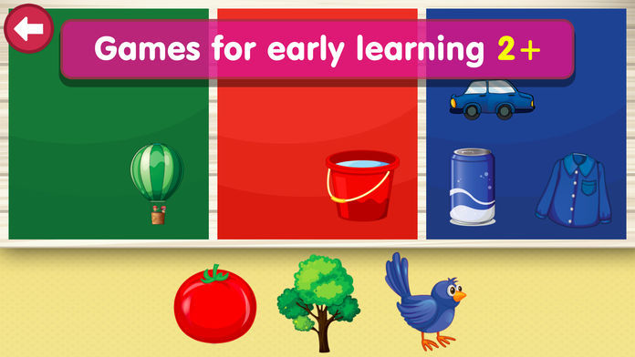 Screenshot of Smart Baby Sorter HD - Early Learning Shapes and Colors / Matching and Educational Games for Preschool Kids
