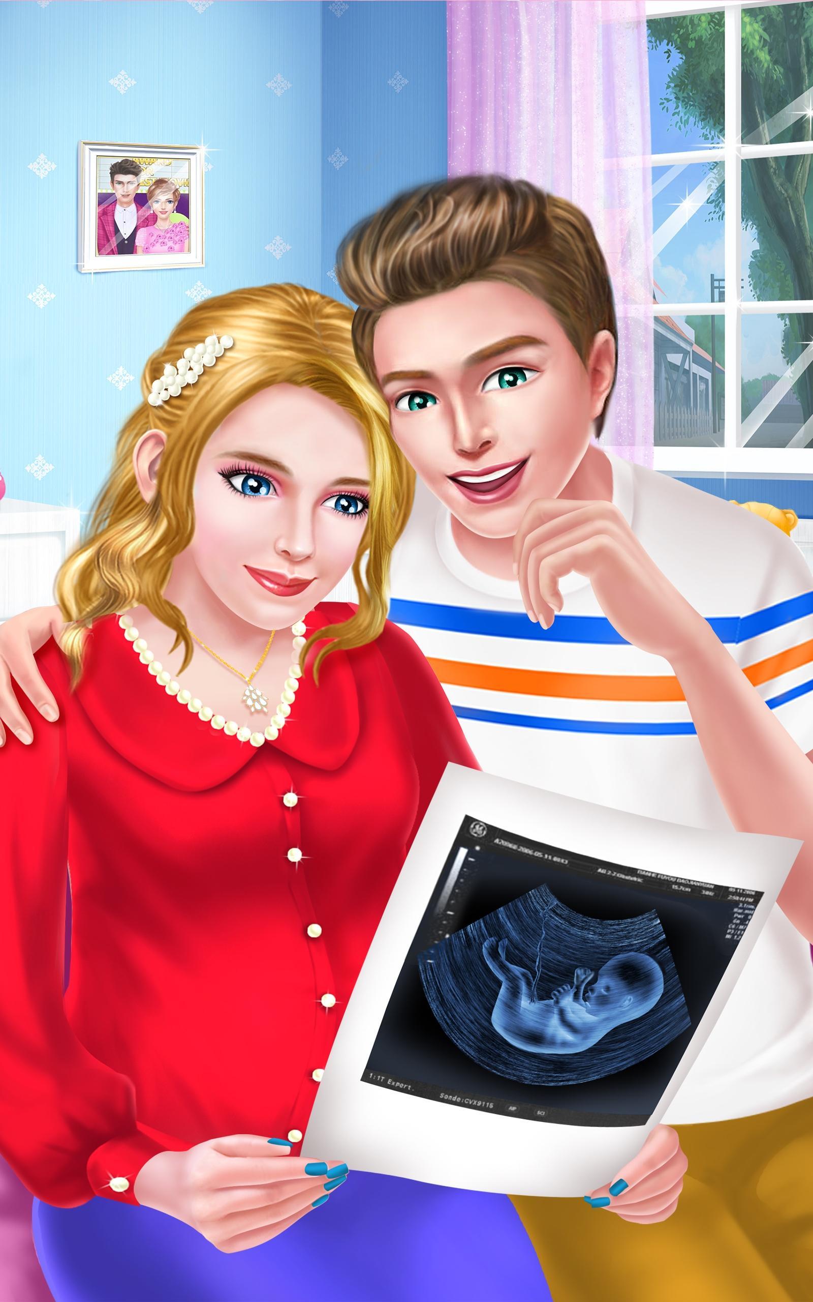 Mom to be! Celebrity Makeover Game Screenshot