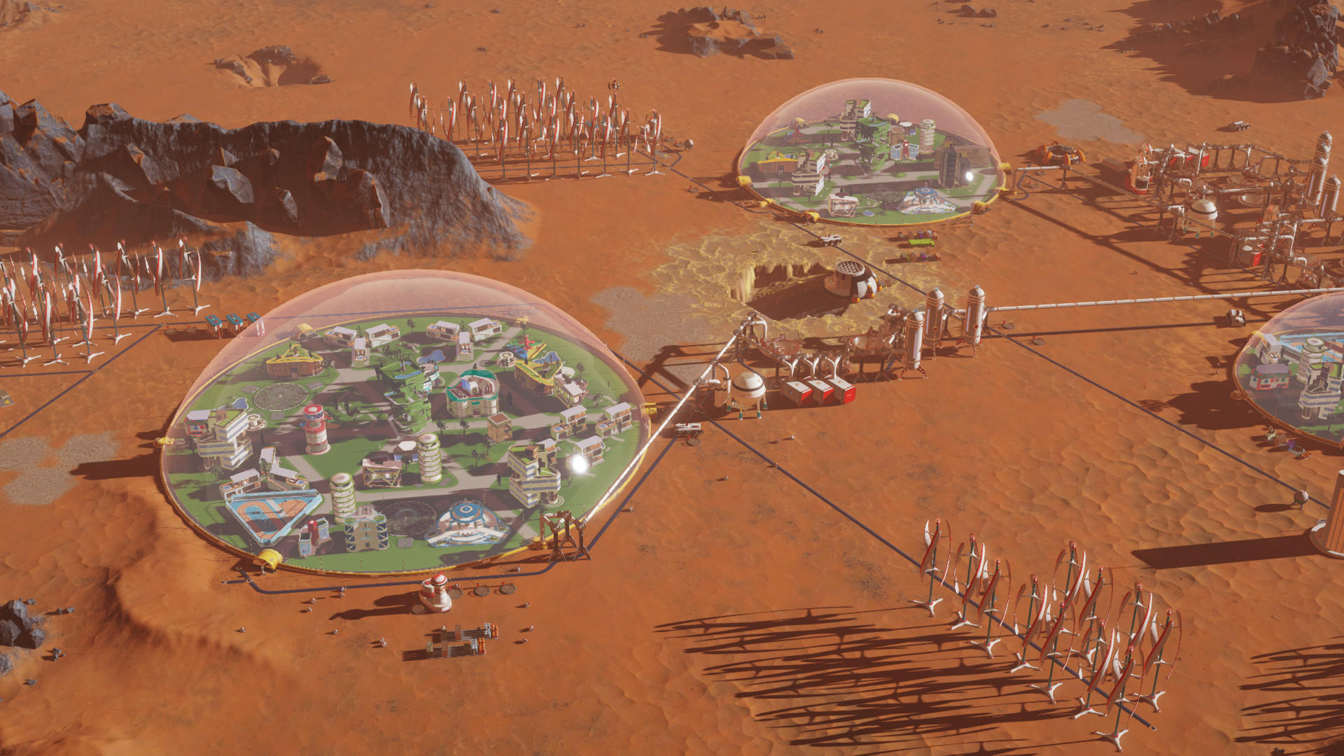 Surviving Mars 遊戲截圖