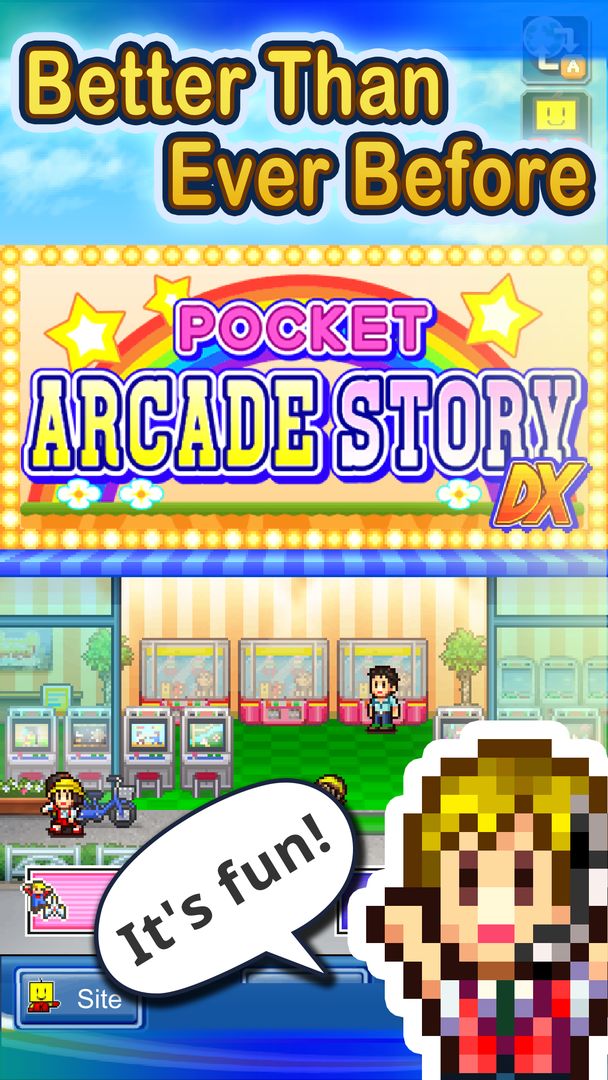 Pocket Arcade Story DX ภาพหน้าจอเกม