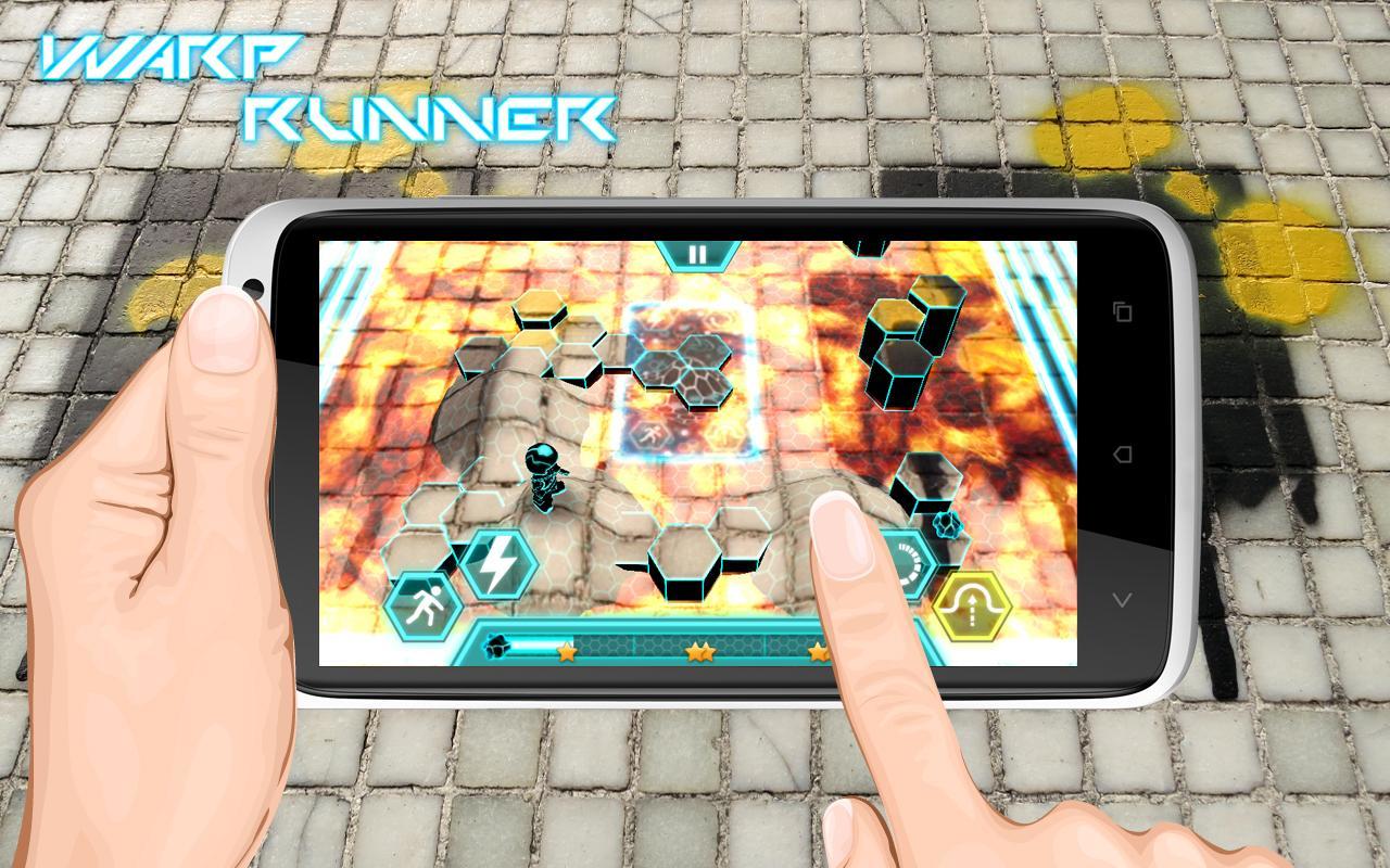 Warp Runner screenshot game